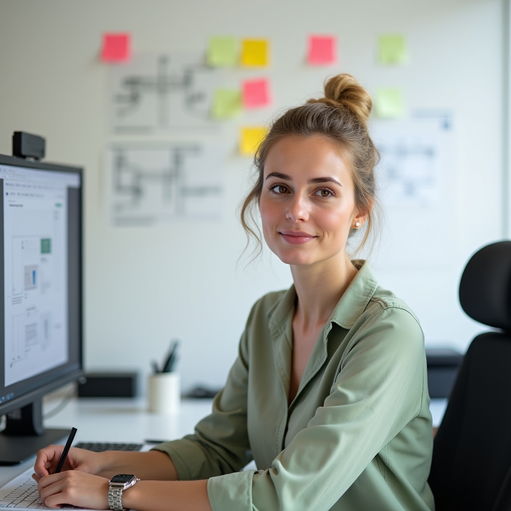 Diseñadora de experiencia de usuario para software ecuestre